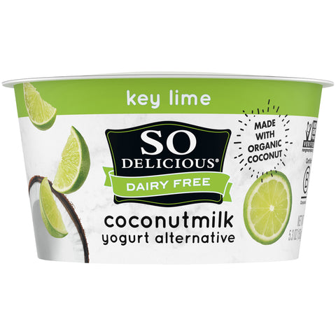 So Delicious Dairy Free Key Lime Coconutmilk Yogurt Alternative, 5.3 Ounce -- 12 per case