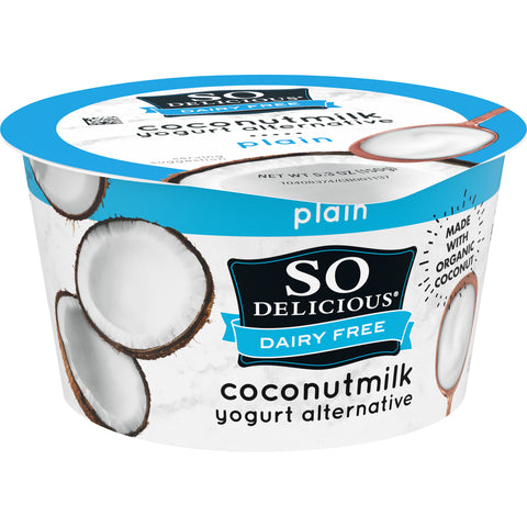So Delicious YOGURT COCONUT MILK DAIRY FREE CULTURED ORGANIC