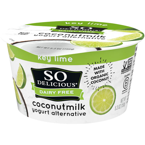 So Delicious Dairy Free Key Lime Coconutmilk Yogurt Alternative, 5.3 Ounce -- 12 per case