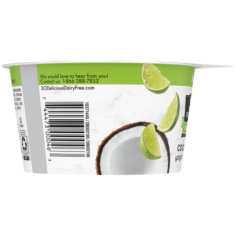 So Delicious Dairy Free Key Lime Coconutmilk Yogurt Alternative, 5.3 Ounce -- 12 per case
