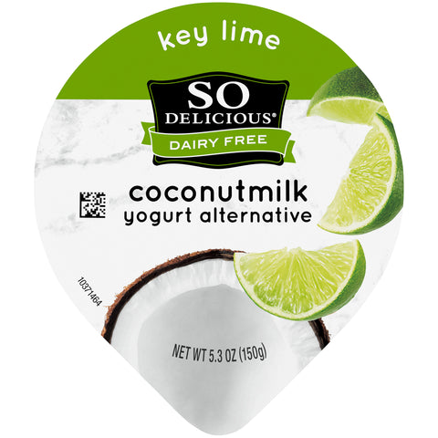 So Delicious Dairy Free Key Lime Coconutmilk Yogurt Alternative, 5.3 Ounce -- 12 per case