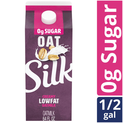 Silk MILK SUB OAT SUGAR-FREE ASEPTIC CARTON REF