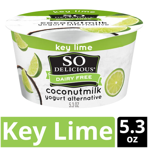 So Delicious Dairy Free Key Lime Coconutmilk Yogurt Alternative, 5.3 Ounce -- 12 per case
