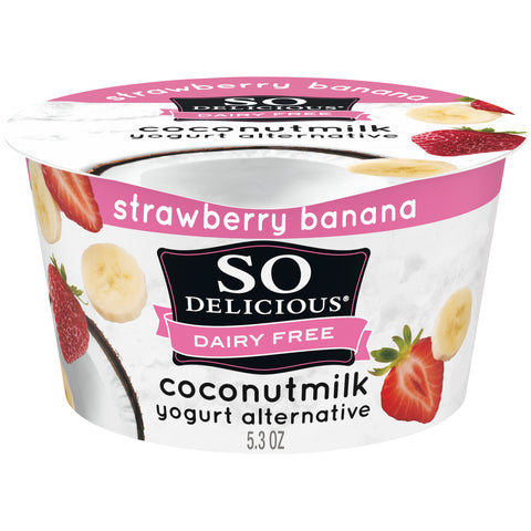 Yogurt Coconut Strawberry Banana Dairy Free Cultured Organic