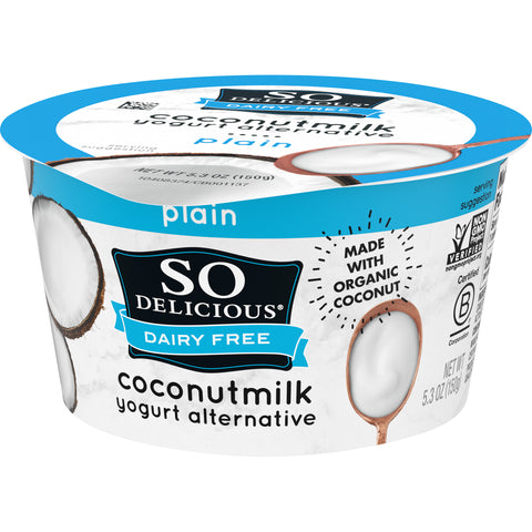 So Delicious YOGURT COCONUT MILK DAIRY FREE CULTURED ORGANIC