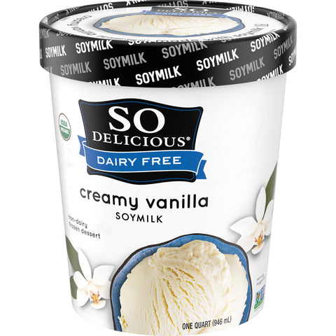 So Delicious ICE CREAM NON-DAIRY VANILLA ORGANIC
