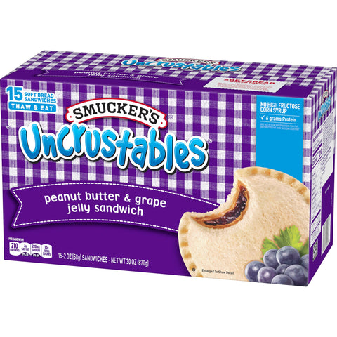 Uncrustables® SANDWICH PEANUT BUTTER AND GRAPE JELLY