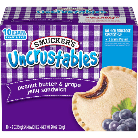 Uncrustables® SANDWICH PEANUT BUTTER AND GRAPE JELLY IW