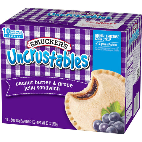 Uncrustables® SANDWICH PEANUT BUTTER AND GRAPE JELLY IW
