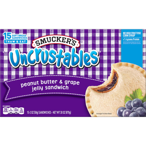 Uncrustables® SANDWICH PEANUT BUTTER AND GRAPE JELLY