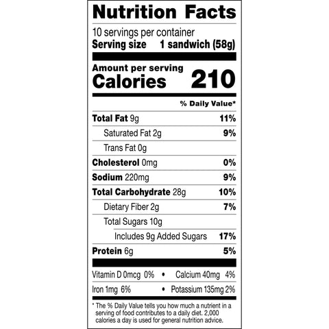 Smuckers Uncrustables Peanut Butter and Strawberry Jam Sandwich, 2 Ounce -- 60 per case.