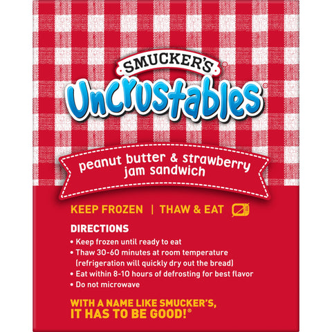 Sandwich Peanut Butter & Strawberry Jelly Iw 2 Oz