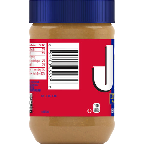 Jif Crunchy Peanut Butter, 16 Ounce -- 12 per case.