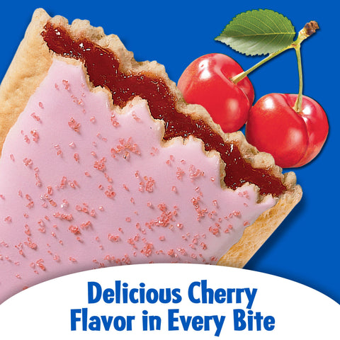 Pop-Tarts Frosted Cherry, 3.3 Ounce - 6 per box -- 12 Case