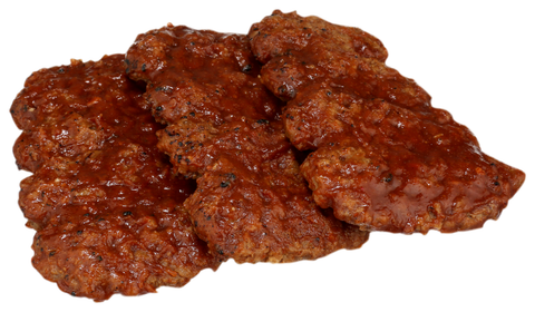 Beef Rib Pattie W/ Honey Barbecue Sauce 3816