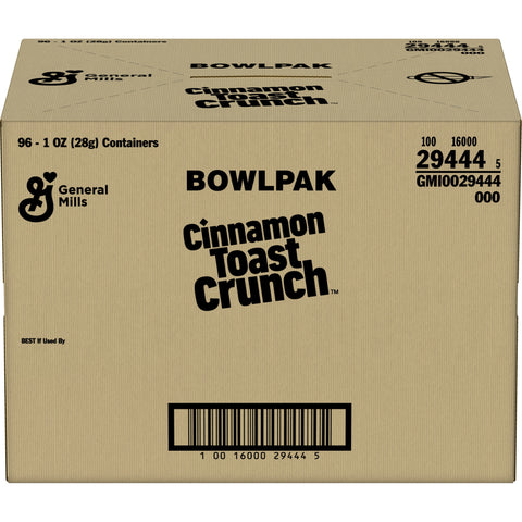 General Mills CEREAL CINNAMON TOAST CRUNCH® REDUCED SUGAR BOWLPAK