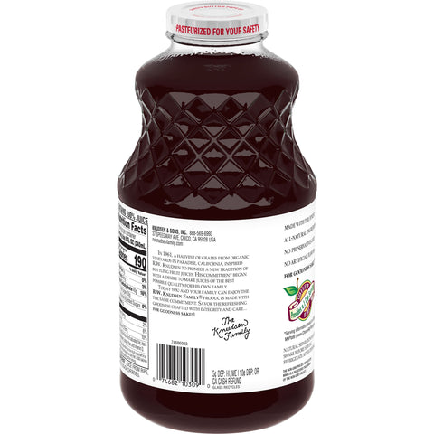 RW Knudsen JUICE CHERRY BLACK GLASS