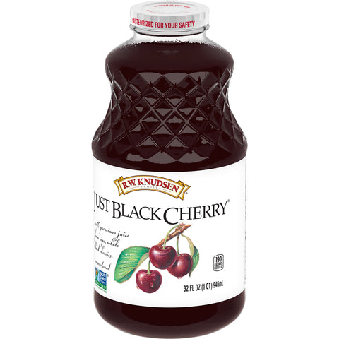 RW Knudsen JUICE CHERRY BLACK GLASS