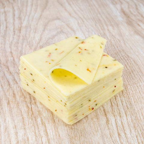 Cobblestreet Market™ CHEESE HABANERO JACK SLICED .67 OZ
