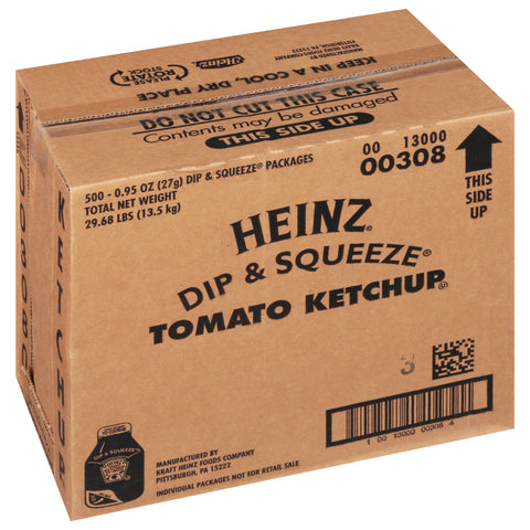 Ketchup Dip & Squeeze Single Serve Packet 003080/78000012