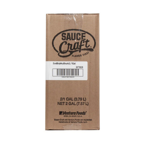Sauce Bbq Honey Bourbon Plastic Jug Shelf Stable
