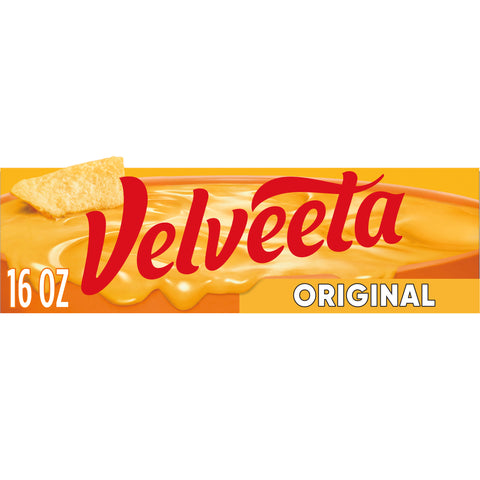 Kraft Velveeta Cheese Loaf, 1 Pound -- 12 per case.
