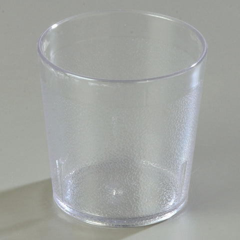 Carlisle TUMBLER STACKABLE™ OLD FASHION SAN PLASTIC CLEAR 9 OZ