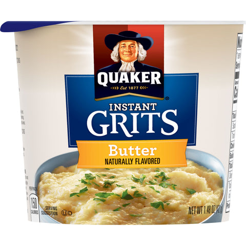 Quaker® CEREAL GRITS INSTANT EXPRESS BUTTER
