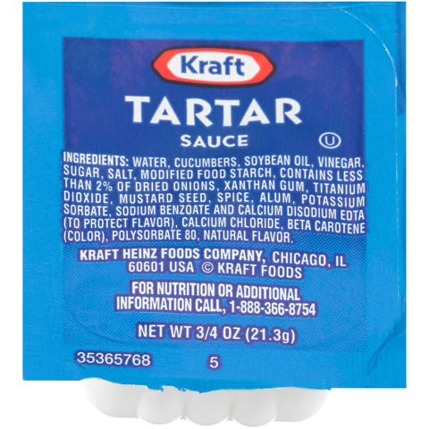 Sauce Tartar Single Serve Cup