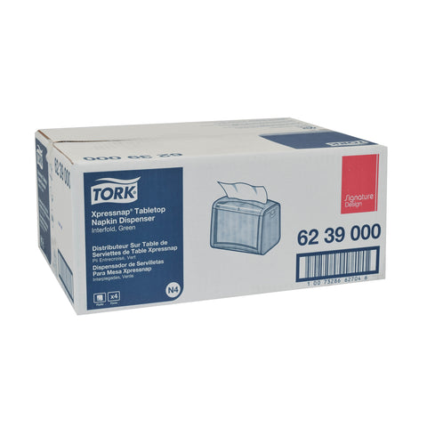 Tork Xpressnap® DISPENSER NAPKIN TABLETOP GREEN 6X8X6