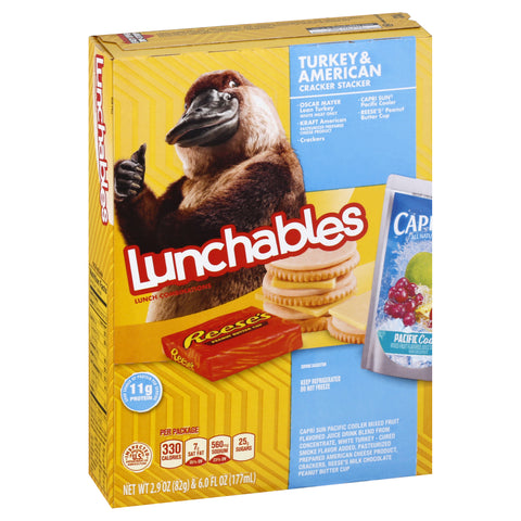 Lunchables ENTREE CONVENIENCE MEAL TURKEY & CHEESE W/ CAPRI SUN