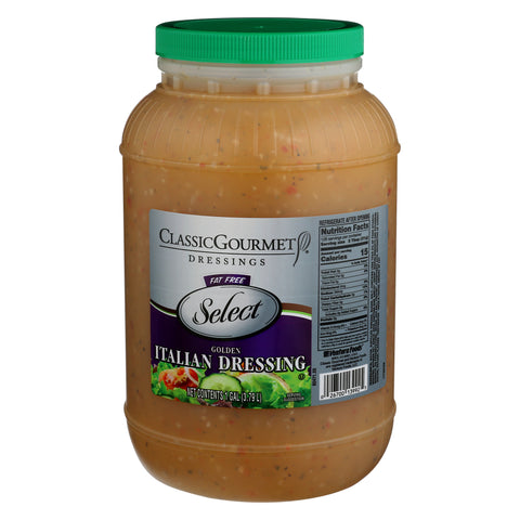 Classic Gourmet Select Golden Italian Dressing, 8.77 Pound -- 4 per case.