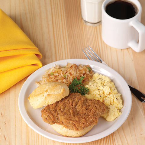 Advance Food Country Fried Beef Steak, 4 Ounce -- 40 per case.