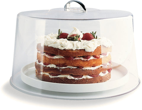 Carlisle COVER CAKE PLASTIC CLEAR 12