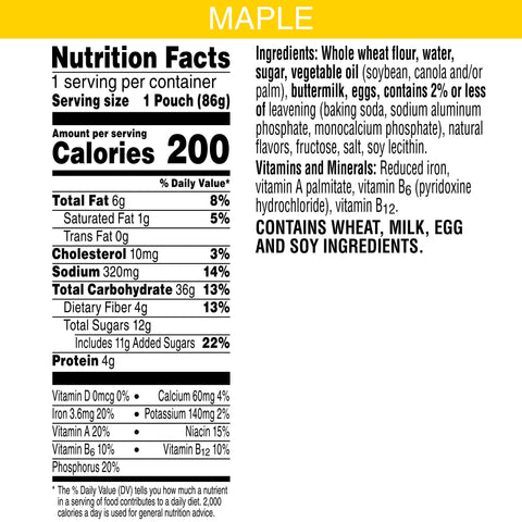 Kellogg's® PANCAKE EGGO® BITES™ MINI MAPLE