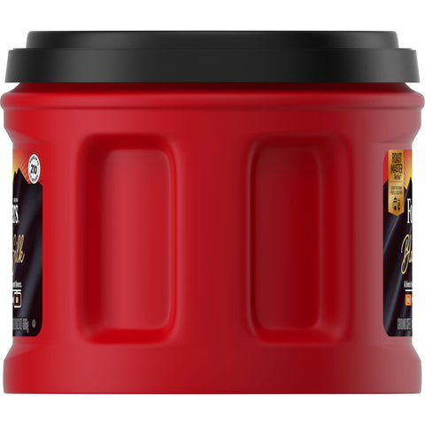 Coffee Caffeinated Ground Black Silk Canister