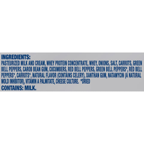 Philadelphia Garden Vegetables Cream Cheese Spread, 8 Ounce -- 12 per case.