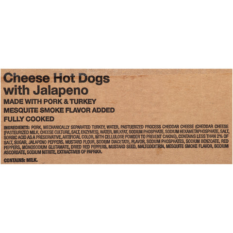 Oscar Mayer FRANK ALL MEAT JALAPENO & CHEESE 5:LB 6