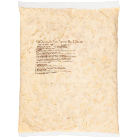 Kraft Signature White Cheddar Cheese, 4 Pound -- 4 per case