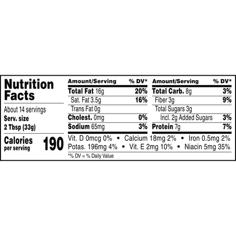 Jif Natural Crunchy Peanut Butter, 16 Ounce -- 12 per case.