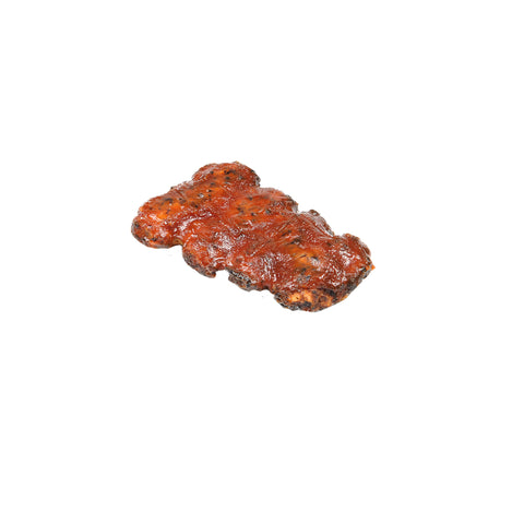 Advance Pierre Smokie Grill Boneless Glazed Pork Rib Patty with Honey Barbecue Sauce, 3.25 Ounce -- 100 per case.