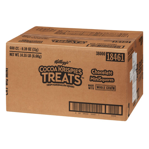 Snack Rice Krispies Treats Squares Whole Grain W/ Cocoa