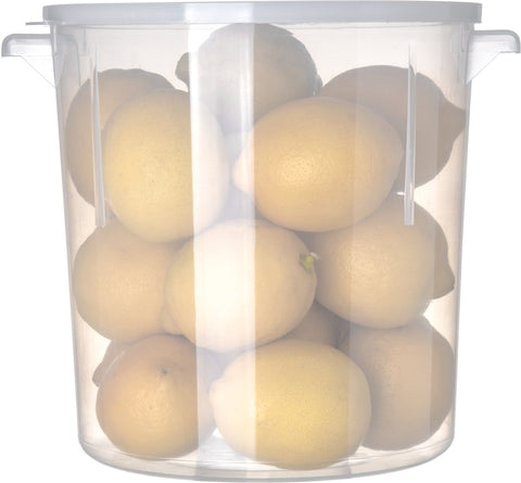 Carlisle LID BAIN MARIE FOOD STORAGE CONTAINER WHITE 12-3/4