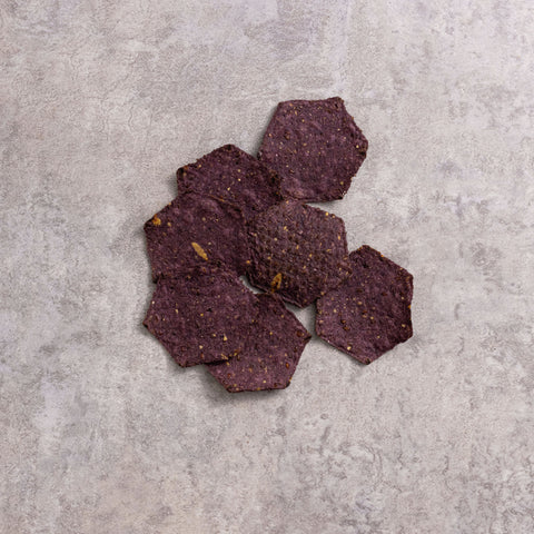 Food Should Taste Good Blue Corn Tortilla Chips, 5.5 Ounce -- 12 per case.