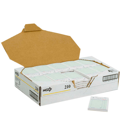 Adams® GUESTCHECK 210 1 PART GREEN
