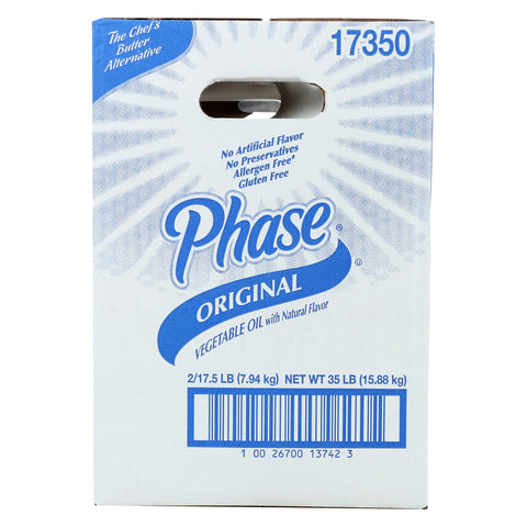 Phase Zero Trans Fat Liquid Butter Alternative, 35 Pound -- 2 per case.