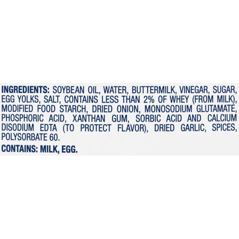Kraft Buttermilk Ranch Dressing In Plastic, 16 Ounce -- 6 Case