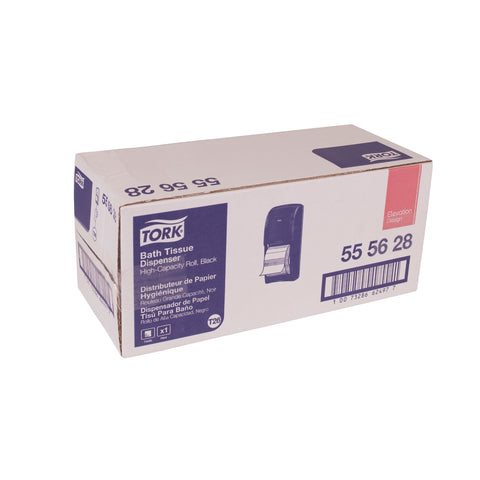 Tork® DISPENSER BATH TISSUE ROLL HIGH CAPACITY BLACK
