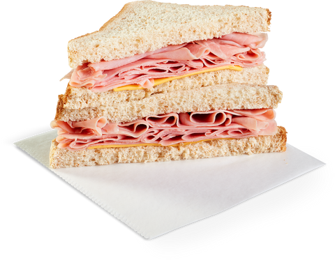 Landshire® SANDWICH WEDGE SMOKED HAM & CHEESE IW 4.5 OZ 10000010104