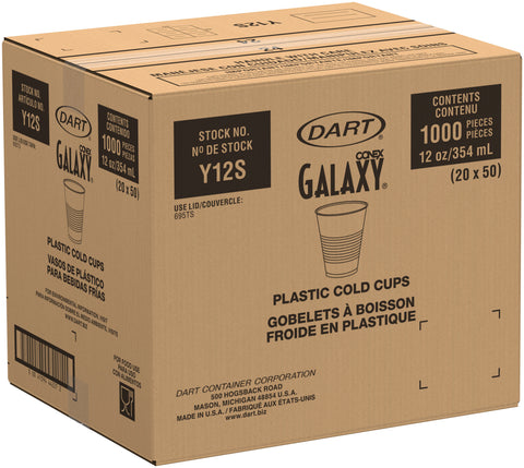 Dart CUP TRANSLUCENT 12 OZ
